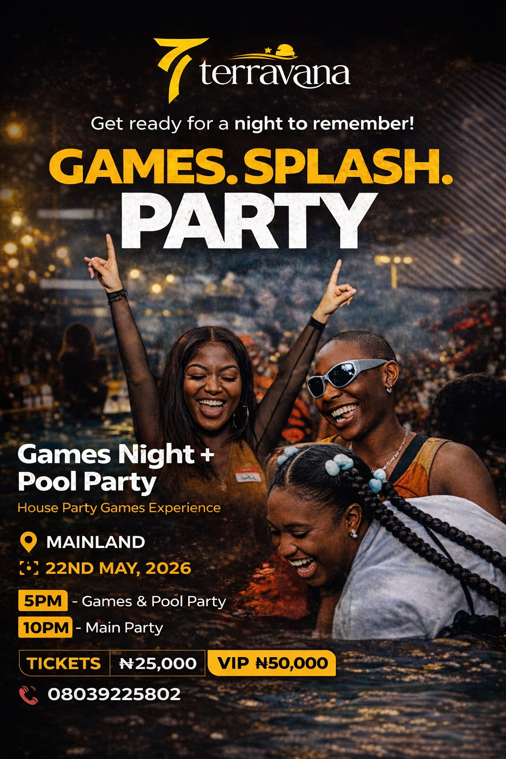 Games Splash Party